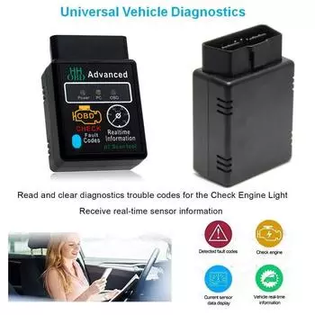 Car OBD2 Scanner Elm327 V2.1 Code Reader OBDII Diagnostic Tool Code Reader For Android Windows Symbian English O2U4