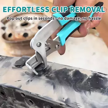 Car Panel Clips Pliers Interior Removal Tool Portable Multipurpose Hand Universal Fastener
