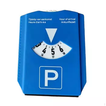 Car Parking Disc Arrival Time Display Versatile Winter Tool for Truck Practical Convenient