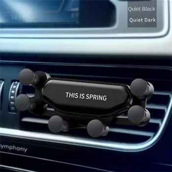 Car Phone Holder Universal Gravity Vent Mount Clip Support Smartphone For 11 XS MAX Suporte Celular Carro