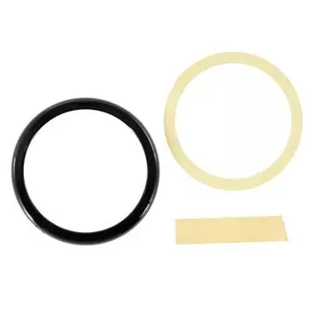 Car Rear Badge Ring Logo Frame Cover Decoration For BMW 1 Series E81 E87 2007 2008 2009 2010 2011 Emblems Cover Car Accessories матовый черный
