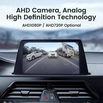 Car Rear View Camera 170° Wide Angle CVBS AHD Vehicle Reversing Image Camera 1080P Full HD Night Vision Camera For CarCar Rear V