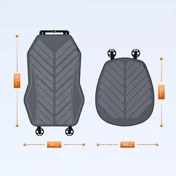 Car Seat Cover Protector Cooling Summer Auto Seat Cushion Universal Seat Back Cushion For Driver Car Interior Accessories