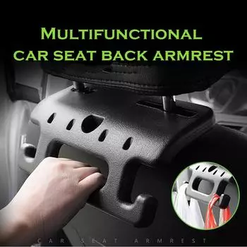 Car Seat Hook Safety Armrest Seat Hook Multifunctional Car Hook For Children One Size чёрный