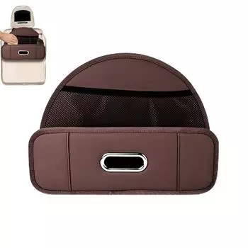 Car Seat Organizer Partition Design Car Travel Accessories Functional Storage For Family Adventures Waterproof Car Organizers коричневый