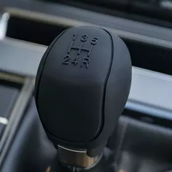 Car Silicone Gear Shift Knob Cover Automatic Rod Head Protection Set Modification Supplies 5 6-speed Car Interior Accessories