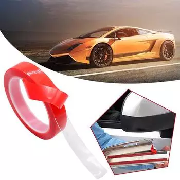 Car Strong Double Sided Adhesive Stickers Tape Nano Clean Tape Sticker Waterproof Auto Car Protect Tools Reusab Y2U9
