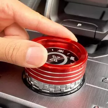 Car Styling Ac Knob Center Console Knob Driving Mode Control Switch Button Decor Cover For Chery Jetour Traveller T2 2025 2024 чёрный