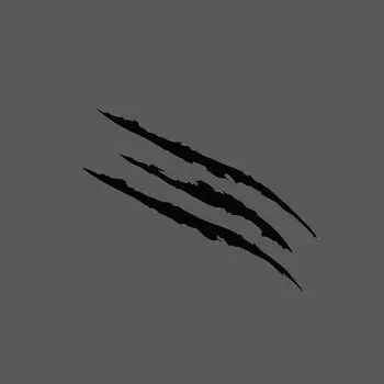 Car Styling Headlights Personalized Car Stickers Monster Claw Scratch Stickers