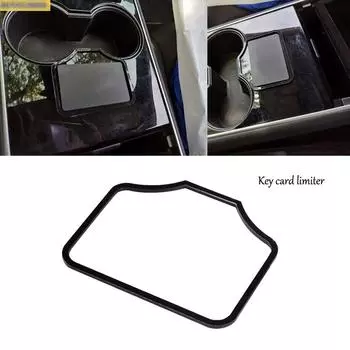 car-styling High quality acrylic car interior key card fixed limiter for Tesla model 3 2018 car High quality acrylic