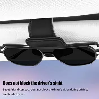 Car Sunglasses Clip Eyeglass Hanger Clip For Car Eyeglasses Holder Clip For Different Size Eyeglasses Ticket Card Clip Car Visor
