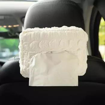 Car Tissue Box, Seat Back-mounted Puff Grid, Car Visor Suspension, Multi-functional Tissue Pumping type 11