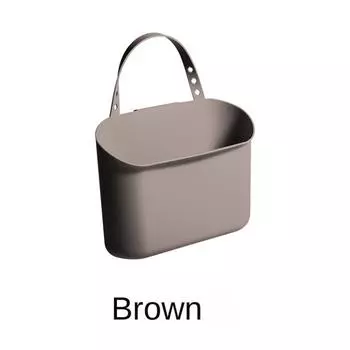 Car Trash Can Plastic Practical Universal Durable Car Trash Bin Car Storage Box Detachable Storage Bucket