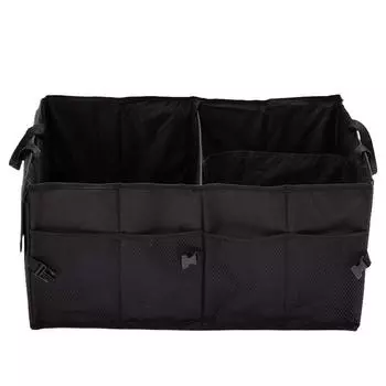 Car Trunk Organizer Collapsible Waterproof Multipurpose Car Trunk Vehicle Storage Organizer Folding Storage Bag Auto Organizer