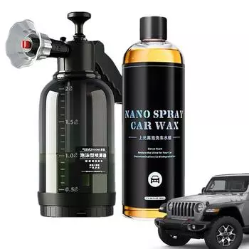 Car Wash Foam Snow Foam 500ml Foam Cleaner For Car Powerful Effective Car Wash Sprayer Foam Cleaner For Car Trucks Car Wash RVs CHINA