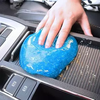 Car Wash Interior Car Cleaning Gel Slime For Cleaning Machine Auto Vent Magic Dust Remover Glue Computer Keyboard Dirt Clea Q9Q0 синий