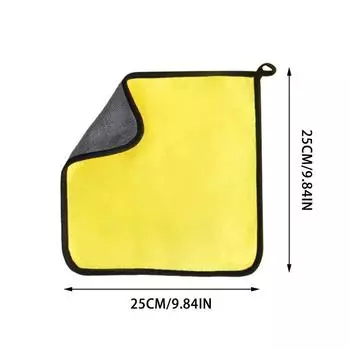 Car Wash Towel Quick Drying Double-sided Car Wash Towel Absorbent Car Wash Special Towel Coral Velvet Car Wash Towel