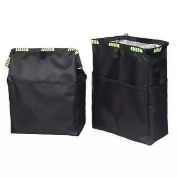 Car Waterproof Garbage Bag Folding Oxford Cloth Waterproof Large Capacity Car Rear Seat Storage Bag Seat Back коричневый