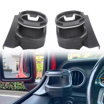 Car Window Drink Cup Holder Container For 2018-2024 Jeep Wrangler JL 4 Door JT Gladiator Modified Accessories Water Bottle Stand