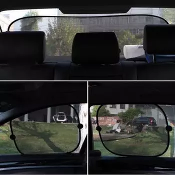 Car Window Sunshade Covers Car Windshield Sun curtain Car Styling Protection Window Film Sun Visor Protection