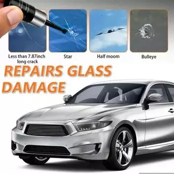 Car Windshield Crack Repair Fluid Window Repair Resin Windscreen Scratch Crack Restore Fluid Glass Curing Glue Car Accessories