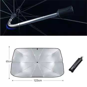 Car windshield Sun Visor, SUV, 65 x 123 cm, sunshade, UV protection, sun Visor
