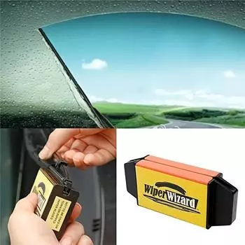 Car Wiper Restorer Cleaning Wiper Guide Blade Repair Brush Automobile Parts Intelligent Maintenance Car Wiper Decoration Tools жёлтый