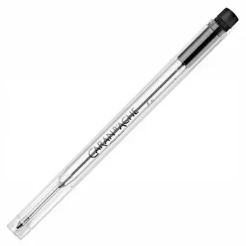 Caran Ballpoint Pen Refill M Medium Point Gore Cartridge Black Genuine Imported Product d Ache Oil-based 8428-000