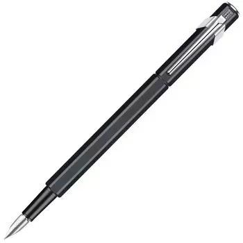 Caran Fountain Pen M Medium 849 Black Regular Imported Product d Ache 0840-009 Двойного назначения чёрный