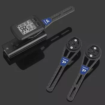 Carbon Fiber Bicycle Computer Holder Road Bike Handlbar Computer Camera Light Mount Cycling Speedometer Support Holder for Gopro
