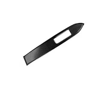 Carbon Fiber Interior Dashboard Panel Cover Trim Fit For Ford Mustang 2015-2019