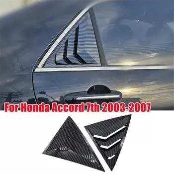 Carbon Fiber Side Vent Window Trim For Honda Accord 2003-2007