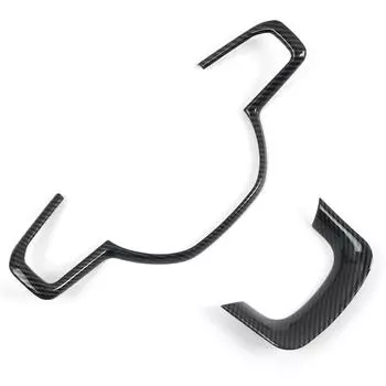 Carbon Fiber Steering Trim For Dodge Ram 18-22