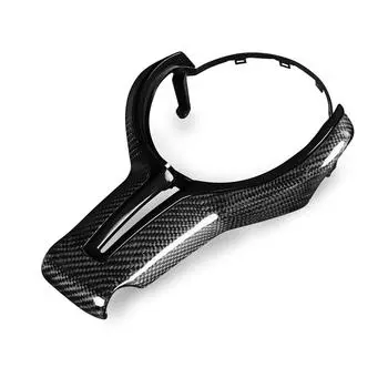 Carbon Fiber Steering Wheel Trim For Bmw M3 F80 M4 F82 M6 F06 F12 F13 2014-2018