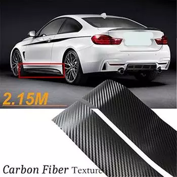 Carbon Fiber Texture Side Skirt Decal Sticker for BMW 3 4 5 Series F30 F31 F32