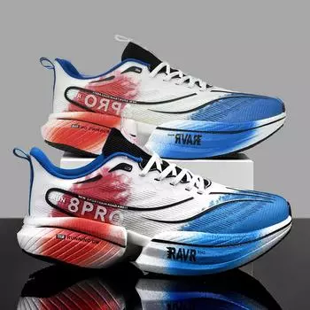 Carbon Plate Men Running Sport Shoes Casual Marathon Air Cushion Highquality Women s Comfortable Athletic Nonskid Tenis Sneakers 36