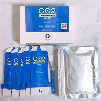 CARBOXY Газированная маска для лица 5 5 с CO2 без коробки Упаковка, порции, штуки, порошок,