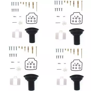 Carburetor Repair And Repair Kit (4 Sets) For Honda Nighthawk 750 Cb750/Cb750L 1991-03
