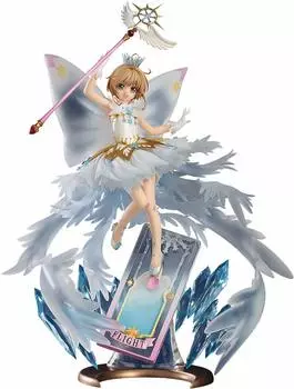 Cardcaptor Sakura Clear Card Edition Sakura Kinomoto Hello Brand New World 17 масштаб ABS&PVC окрашенная готовая фигурка