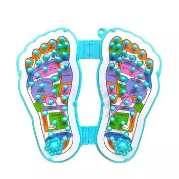 Care Tool Walk Massager Plate Board Foot Acupressure Point Massager Foot Massage Pad Plantar Massager Reflexology Massage Mat
