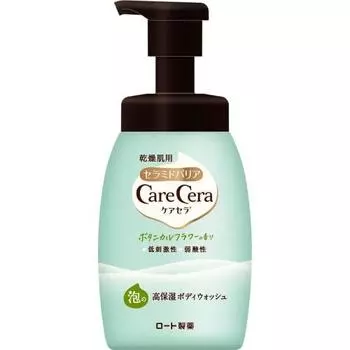 CareCera Foam Высокоувлажняющее мыло для душа с ботаническим цветочным ароматом 450 мл (х 1)