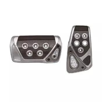 CARMATE Car Authentic GT Pedal Set RAZO GT SPEC AT-S Aluminum Die-Cast Carbon Fiber Accelerator/Brake Cover RP101