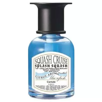CARMATE Car Deodorant Air Freshener Squash Cruise Liquid Freestanding Liquid Drink Holder Can Be Installed Splash Squash Large Capacity 160ml L2014