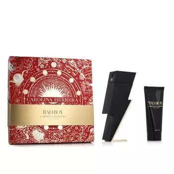 Carolina Herrera EDT Bad Boy Мужской парфюмерный набор из 2 предметов