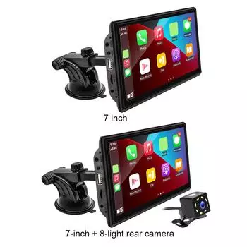 Carplay Android Auto Car Radio Mirrorlink Car Monitor 7.0-дюймовый сенсорный экран Автомобильная интеллектуальная система Bluetooth-совместимое FM-радио