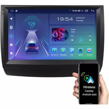 Carplay Авторадио 2 din Android для Toyota Prius 20 2003-2009 Автомобильное радио Мультимедийный видеоплеер GPS-навигация Стерео BT 4-core 2+64