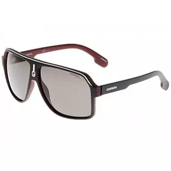 Carrera CARRERA Men s 1001 S Matte Black Поляризованные квадратные солнцезащитные очки черные