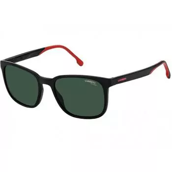 Carrera CARRERA Men s 8046 S Матовые черные солнцезащитные очки в оправе с зелеными поляризованными линзами черные