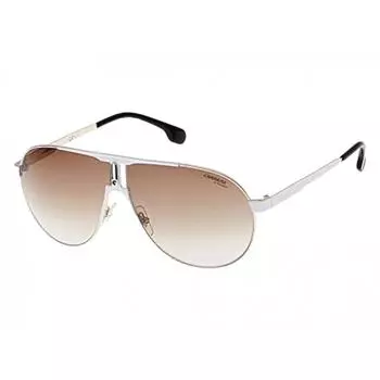 Carrera CARRERA Unisex 1005 S Солнцезащитные очки-авиаторы в белой оправе с градиентными линзами белые
