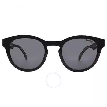 Carrera Серые овальные солнцезащитные очки унисекс CARRERA 252 S 0807 IR 50